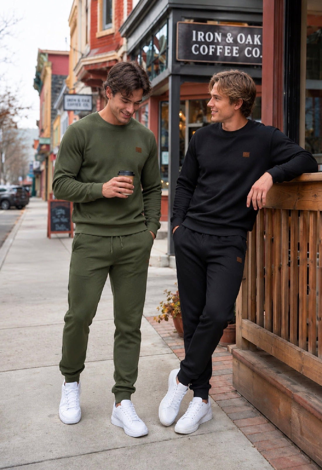 Comfort Meets Style: How to Wear a Men’s Long-Sleeve Sweatsuit