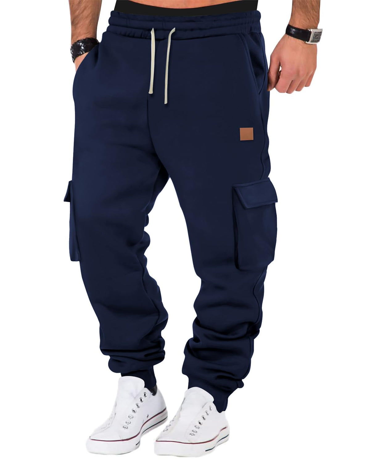 Men's Fleece Cargo Sweatpants