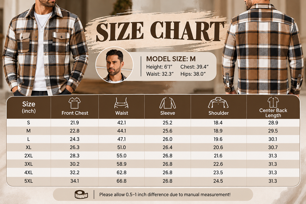 Men's Plaid Flannel Shirt
