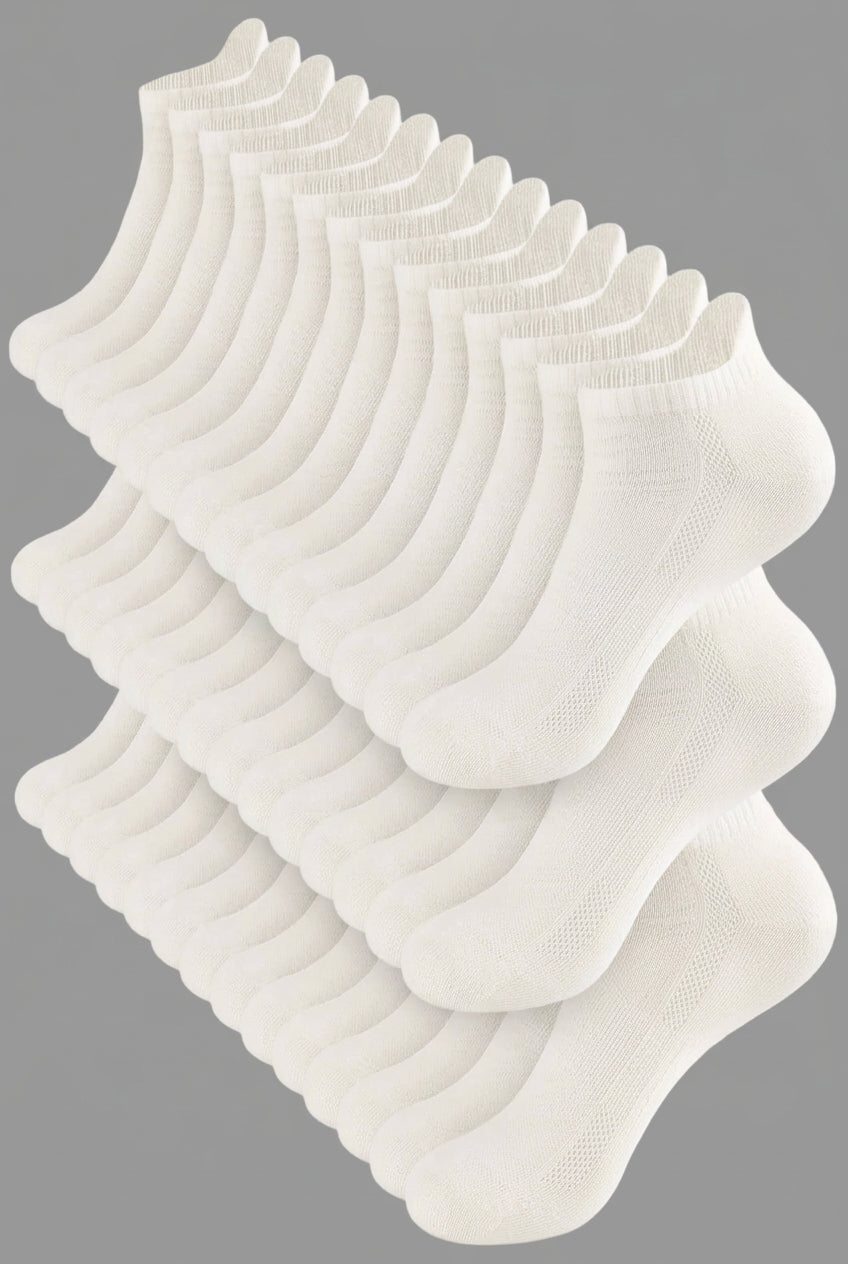 Low Cut Ankle Socks, 14-Pack (Unisex)