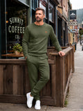Mens Long Sleeve Sweatsuit Set