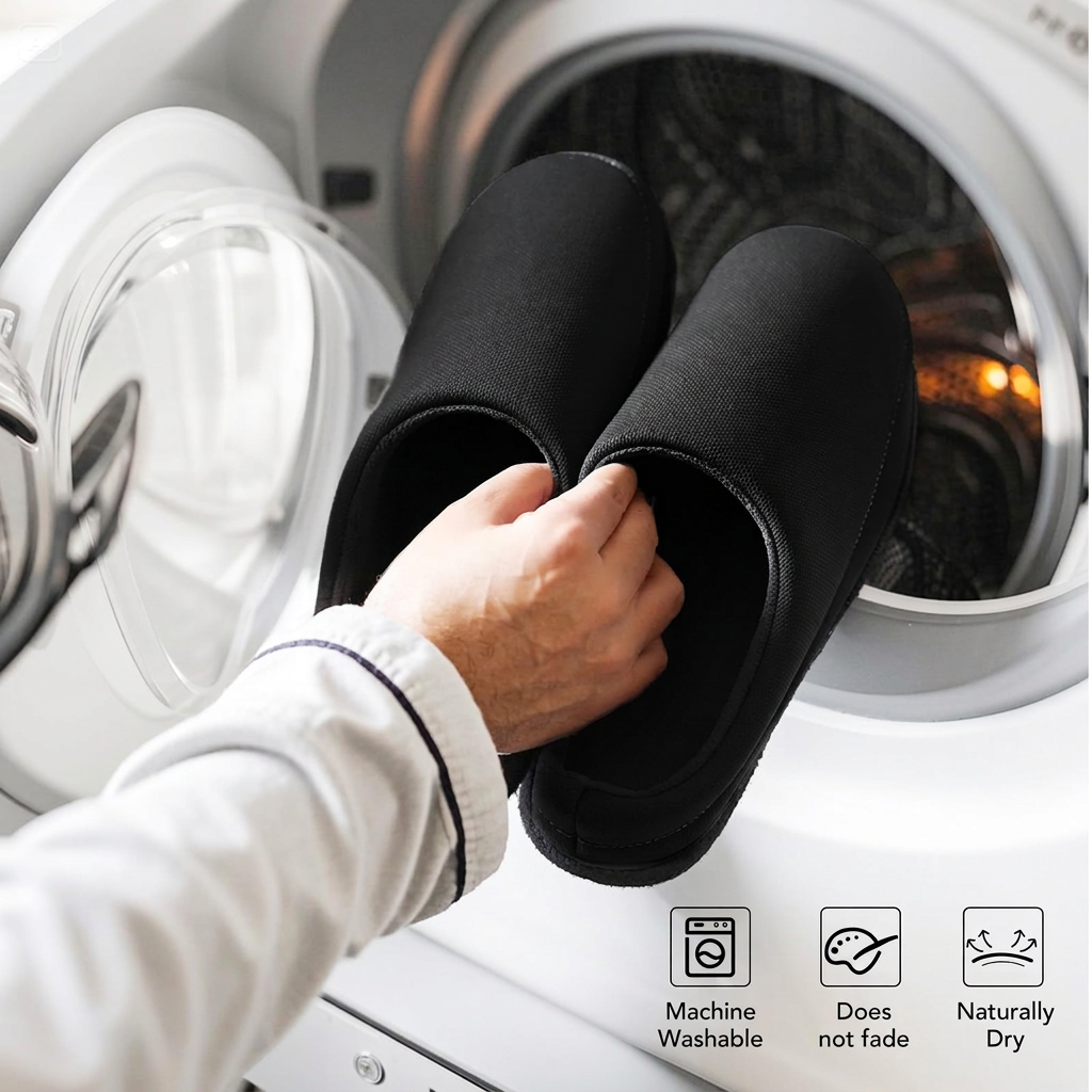 Slipper care graphic